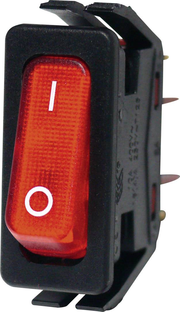 Arcolectric (Bulgin Ltd.) C6003ALNAC Toggle switch C6003ALNAC 250 V AC 16 A 1 x On/Off latch 1 pc(s)