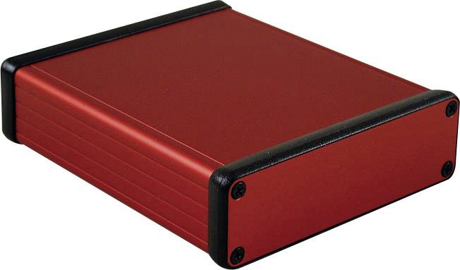 Hammond Electronics 1455L1201RD Treaded casing 120 x 103 x 30.5 Aluminium Red 1 pc(s)