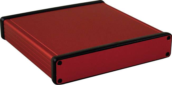 Hammond Electronics 1455R1601RD Treaded casing 160 x 165 x 30.5 Aluminium Red 1 pc(s)