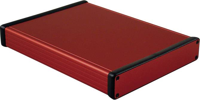 Hammond Electronics 1455R2201RD Treaded casing 220 x 165 x 30.5 Aluminium Red 1 pc(s)