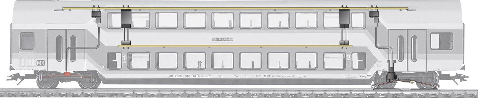 Märklin 73141 Passenger car lighting + LEDs Suitable for: Passenger car interior lighting 1 pc(s)