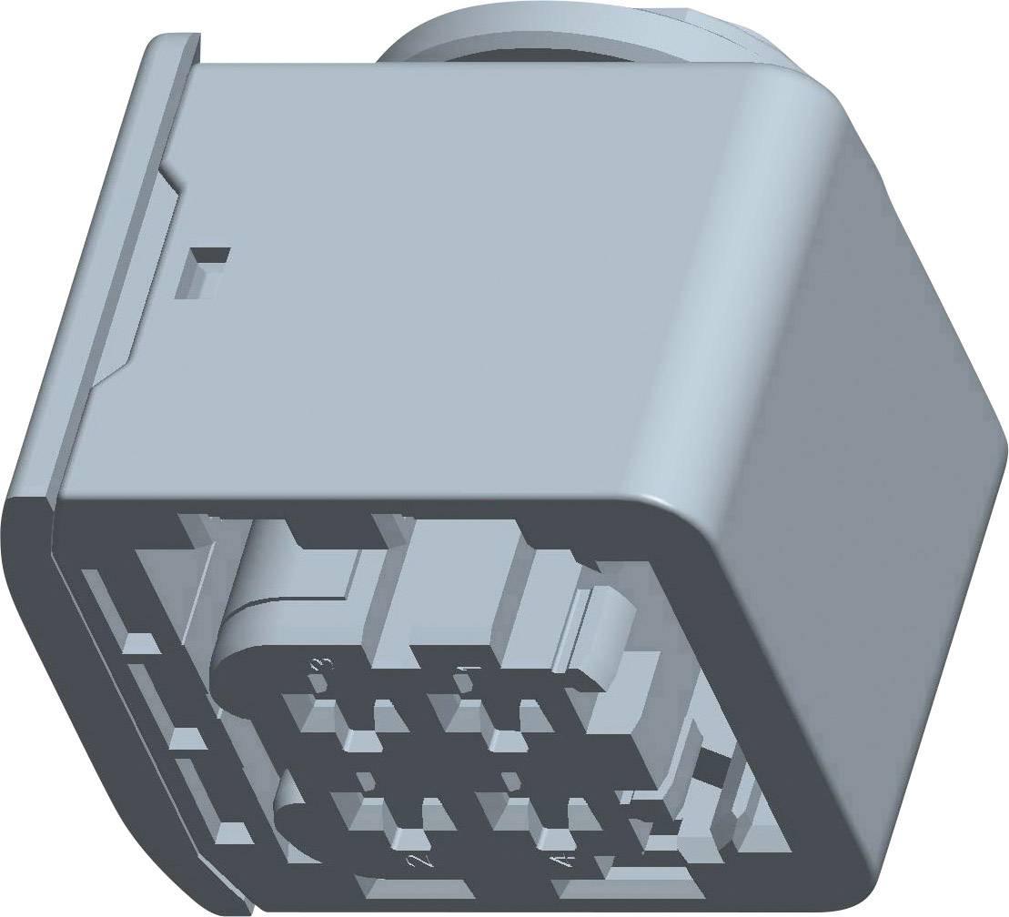 TE Connectivity Socket housing cable HDSCS, MCP Total number of pins 4 3-1418390-1