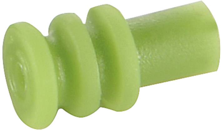 Green plastic wall plug with a wavy shaft, commonly used for light-duty fixings in walls.