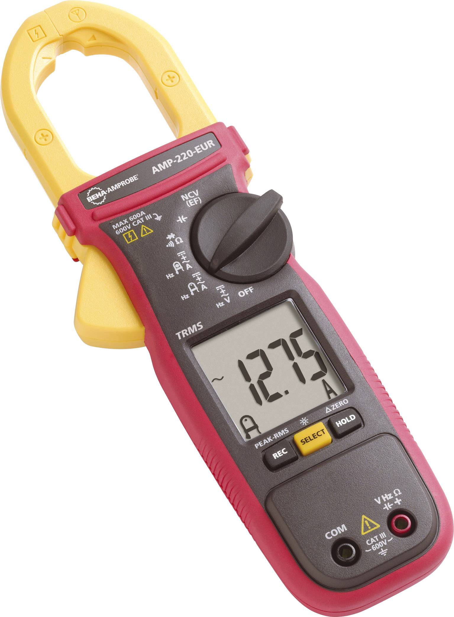 Beha Amprobe AMP-220-EUR Clamp meter, Handheld multimeter Digital CAT III 600 V Display (counts): 6000