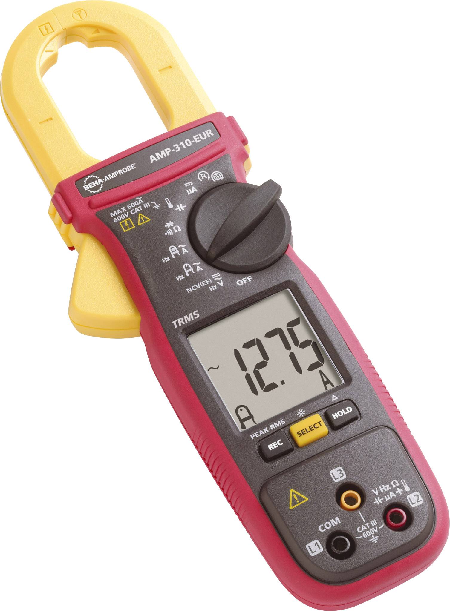 Beha Amprobe AMP-310-EUR Clamp meter, Handheld multimeter Digital CAT III 600 V Display (counts): 6000