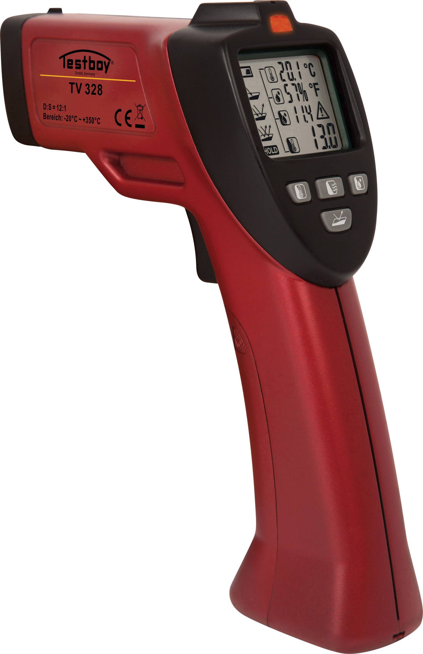 Testboy TV 328 IR thermometer Display (thermometer) 12:1 -20 - +350 °C