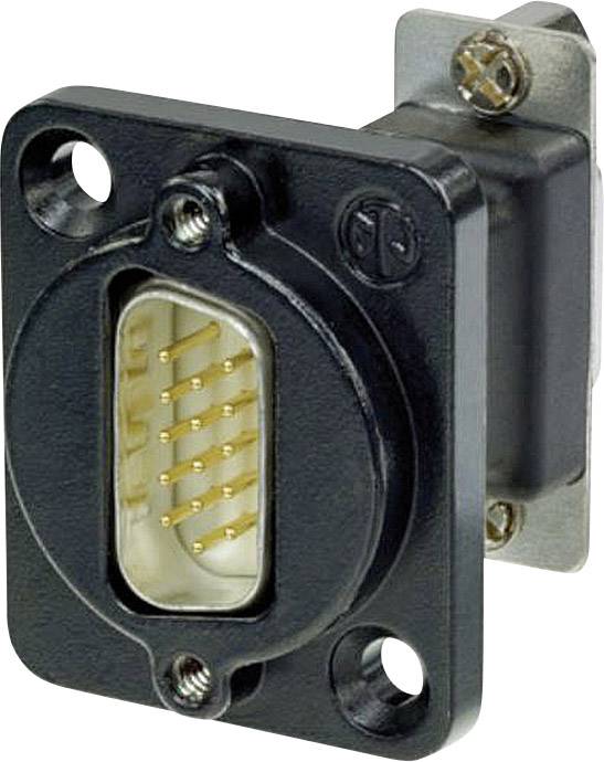 Neutrik NADB15MF-B D-SUB adapter D-SUB plug 15-pin - D-SUB socket 15-pin 1 pc(s)