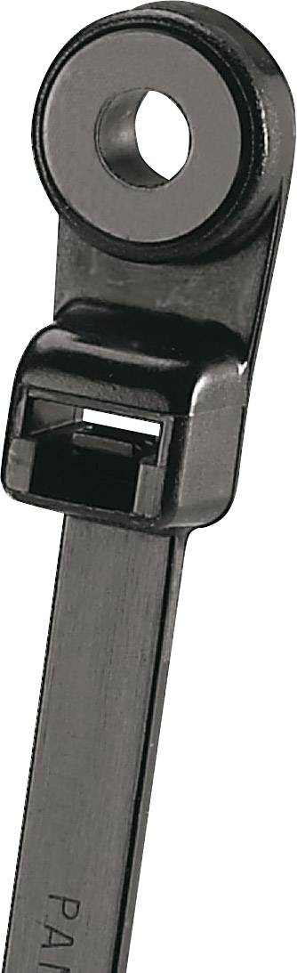 Panduit PLC2S-S6-C0 PLC2S-S6-C0 Cable tie 201 mm 4.80 mm Black Eyelet, UV-proof