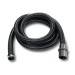 Black flexible hose with two connections.