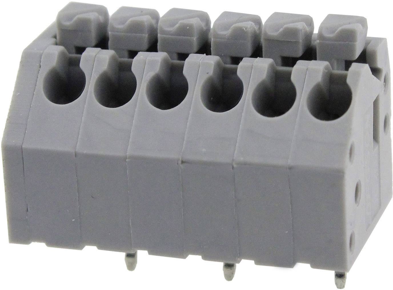 Degson DG250-3.5-10P-11-00AH-1 Spring-loaded terminal 0.82 mm² Number of pins 10 Grey