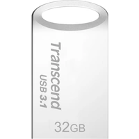 Transcend JetFlash® 710S USB stick 32 GB Silver TS32GJF710S USB A (USB 3.2 1st gen) Transcend JetFlash® 710S USB stick 32 GB Silver TS32GJF710S USB A (USB 3.2 1st gen)
