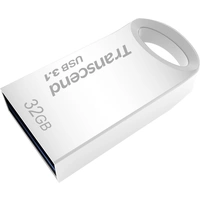 Transcend JetFlash® 710S USB stick 32 GB Silver TS32GJF710S USB A (USB 3.2 1st gen) Transcend JetFlash® 710S USB stick 32 GB Silver TS32GJF710S USB A (USB 3.2 1st gen)