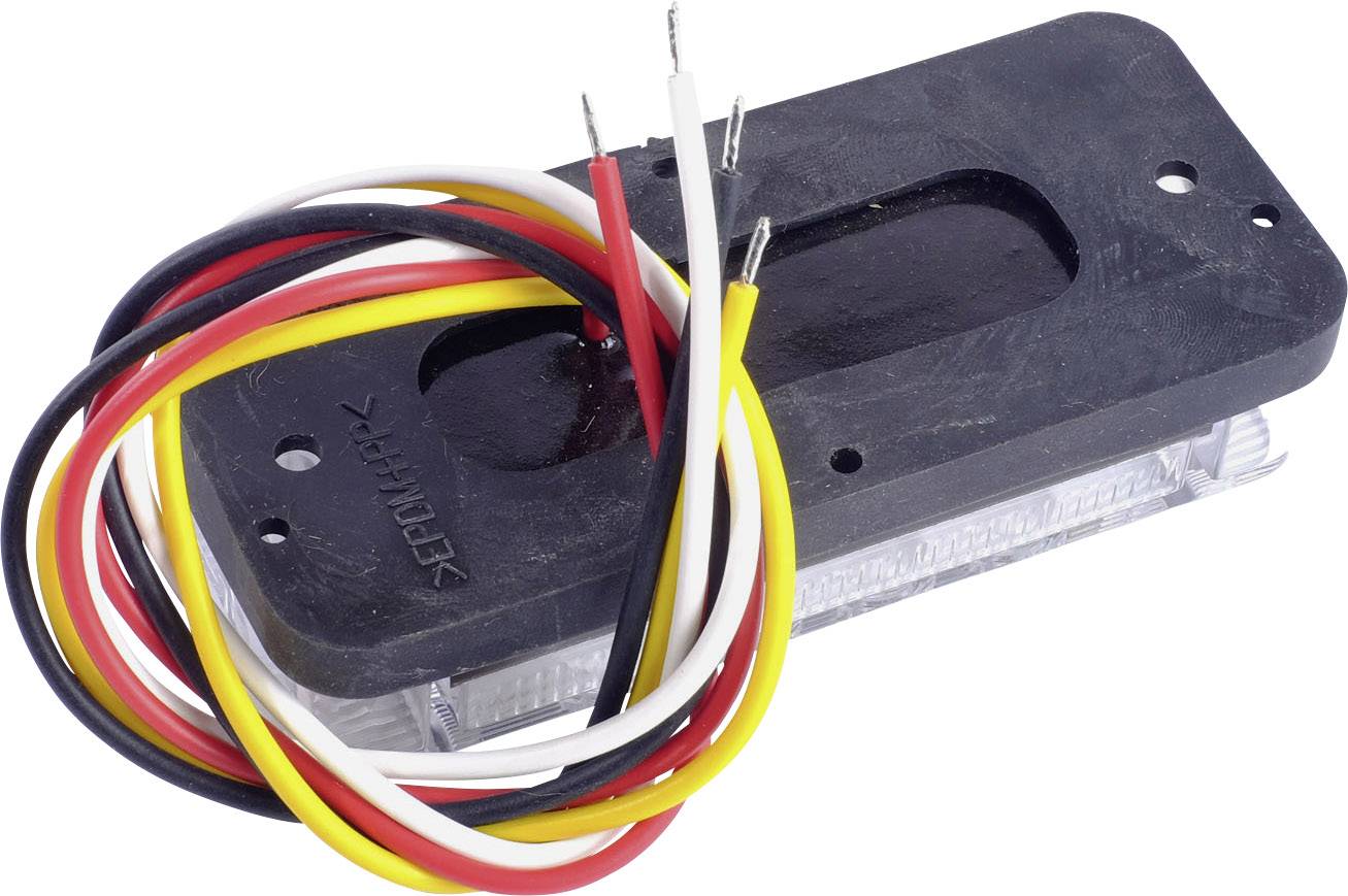 SecoRüt Trailer tail light Open cable ends Turn signal, Brake light, Tail light left , right 12 V, 24 V Clear glass