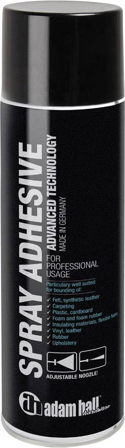 Spray adhesive, advanced technology, for professional use. Adjustable nozzle. Suitable for foam, textiles, leather.