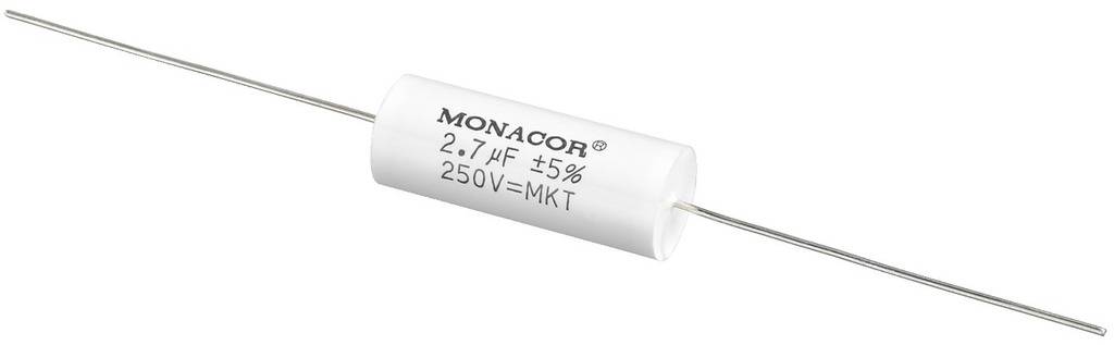 Monacor MKTA-27 Speaker capacitor 2.7 µF