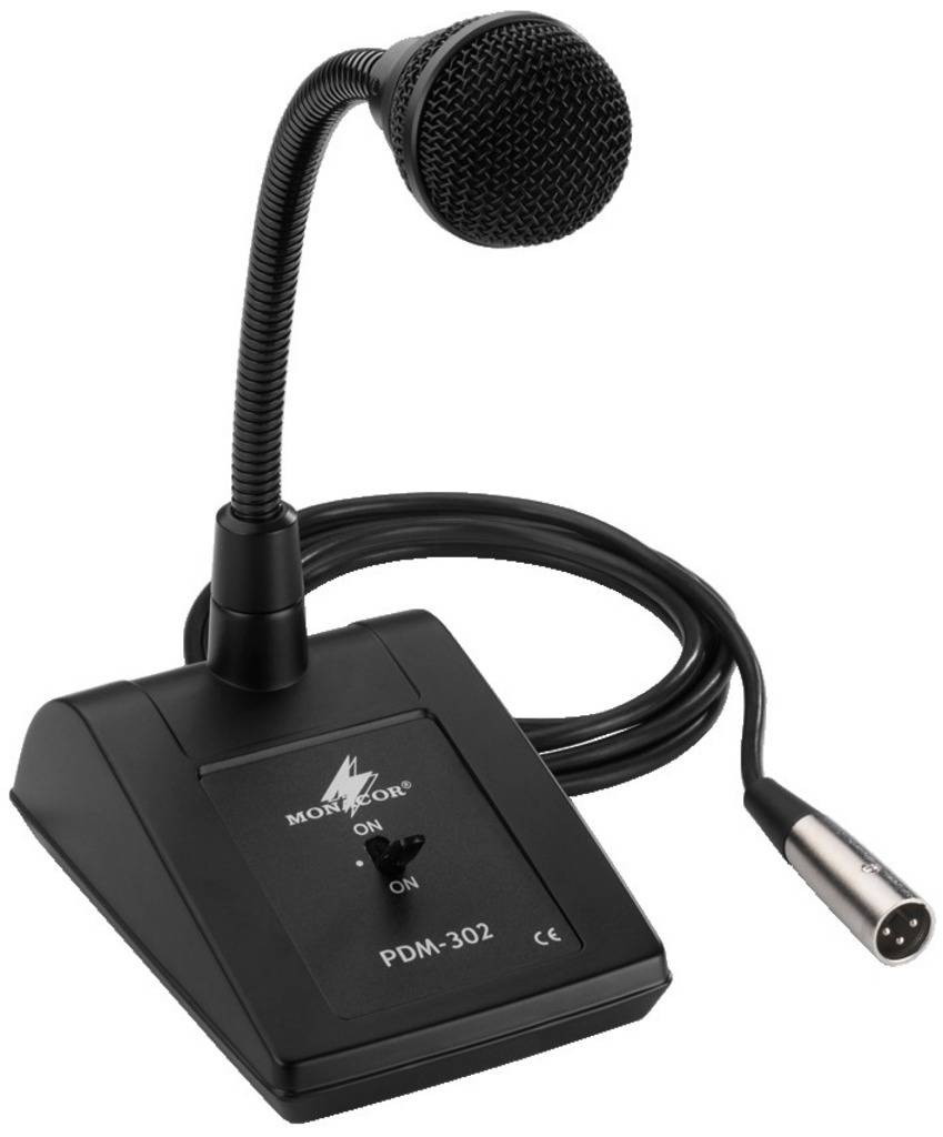 Monacor PDM-302 PA desk microphone