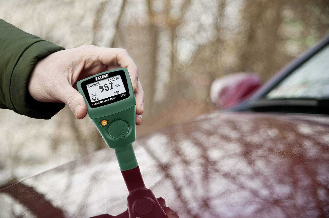 Extech CG304 Paint meter 0 - 2000 µm