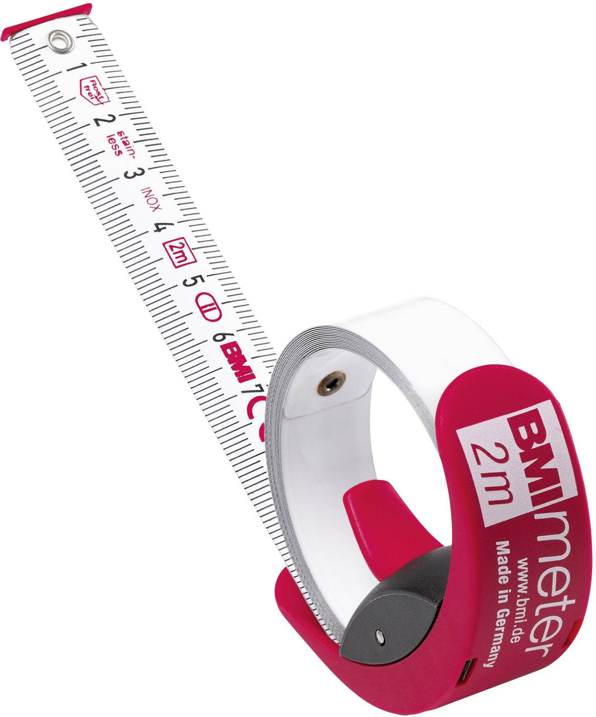BMI eter 429341011 Tape measure 3 m Stainless steel