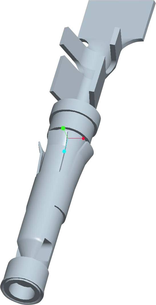 TE Connectivity 66183-1 Bullet connector single contact Socket Total number of pins: 1 Series (round connectors): CPC