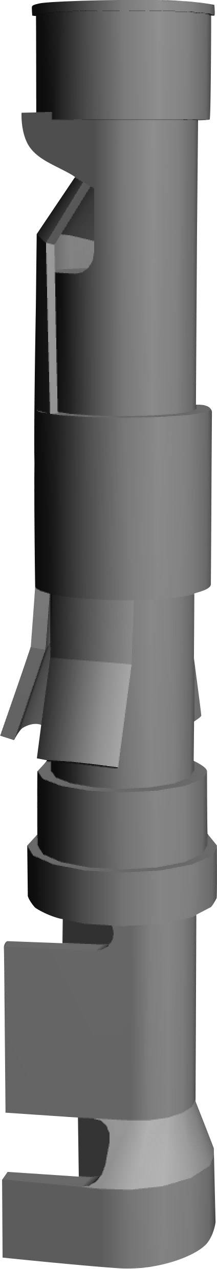 TE Connectivity 66181-1 Bullet connector single contact Socket Total number of pins: 1 Series (round connectors): CPC