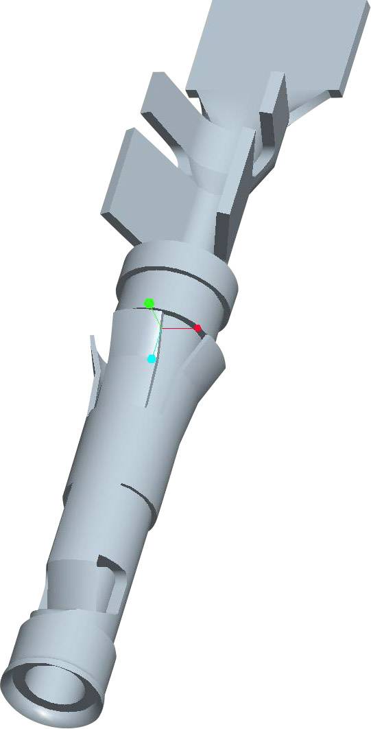 TE Connectivity 66360-3 Bullet connector single contact Socket Total number of pins: 1 Series (round connectors): CPC