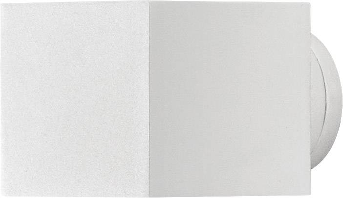 White, rectangular wall light with a matte finish and modern design. Perfect for minimalist interiors.