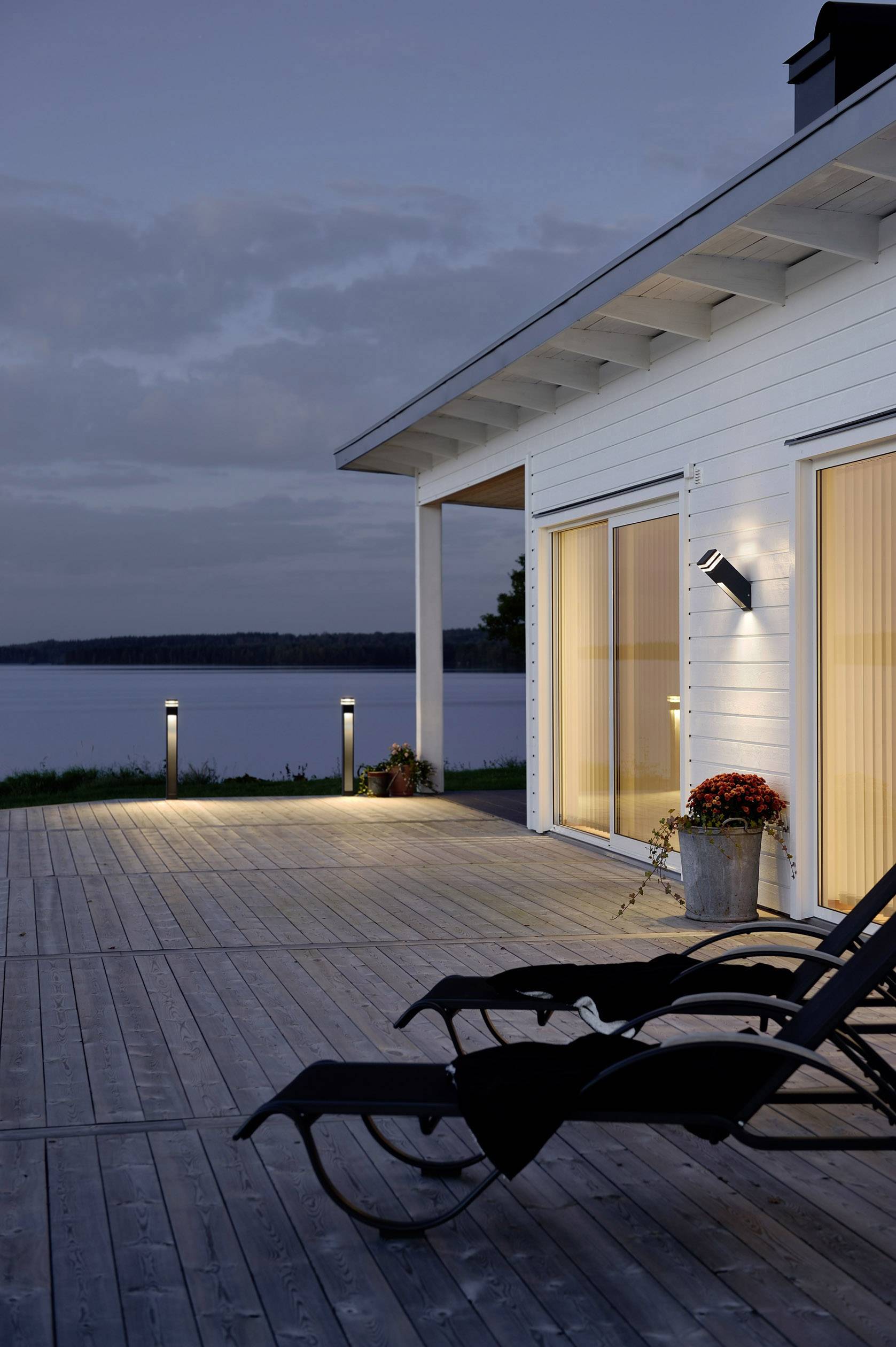 Konstsmide 7944-370 7944-370 LED outdoor wall light EEC: F (A - G) LED (monochrome) Built-in LED 8 W Anthracite