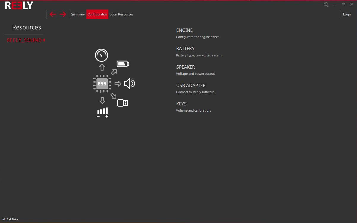 Reely V8 Sound Sound effect V8 engine 4 - 8 V