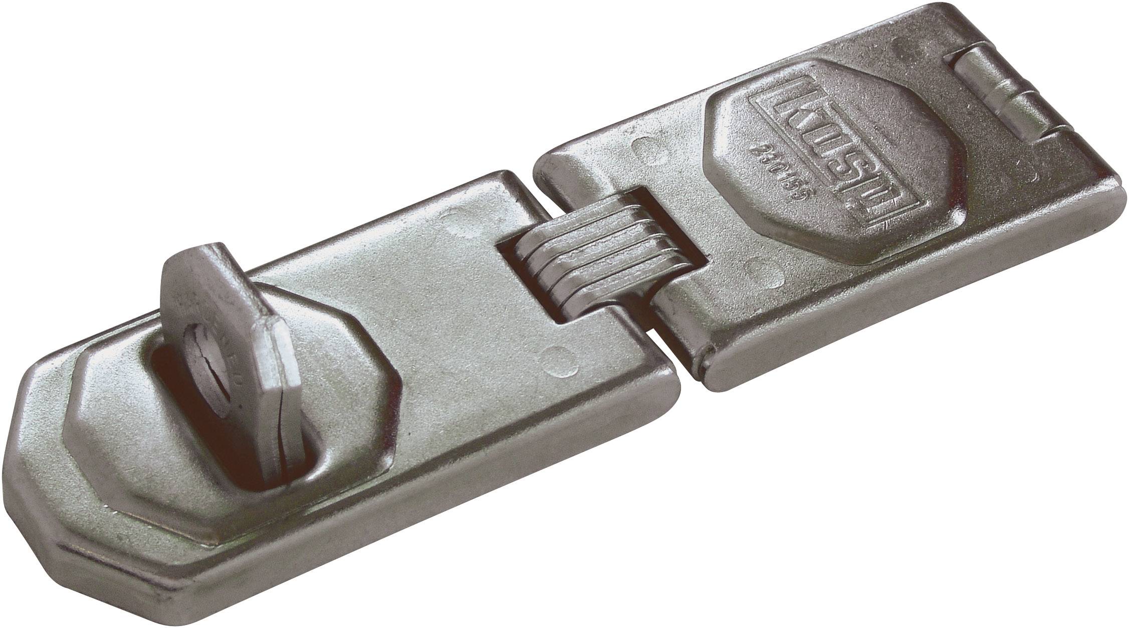 Kasp Hasp and staple 155 mm Steel K230155D 1 pc(s)