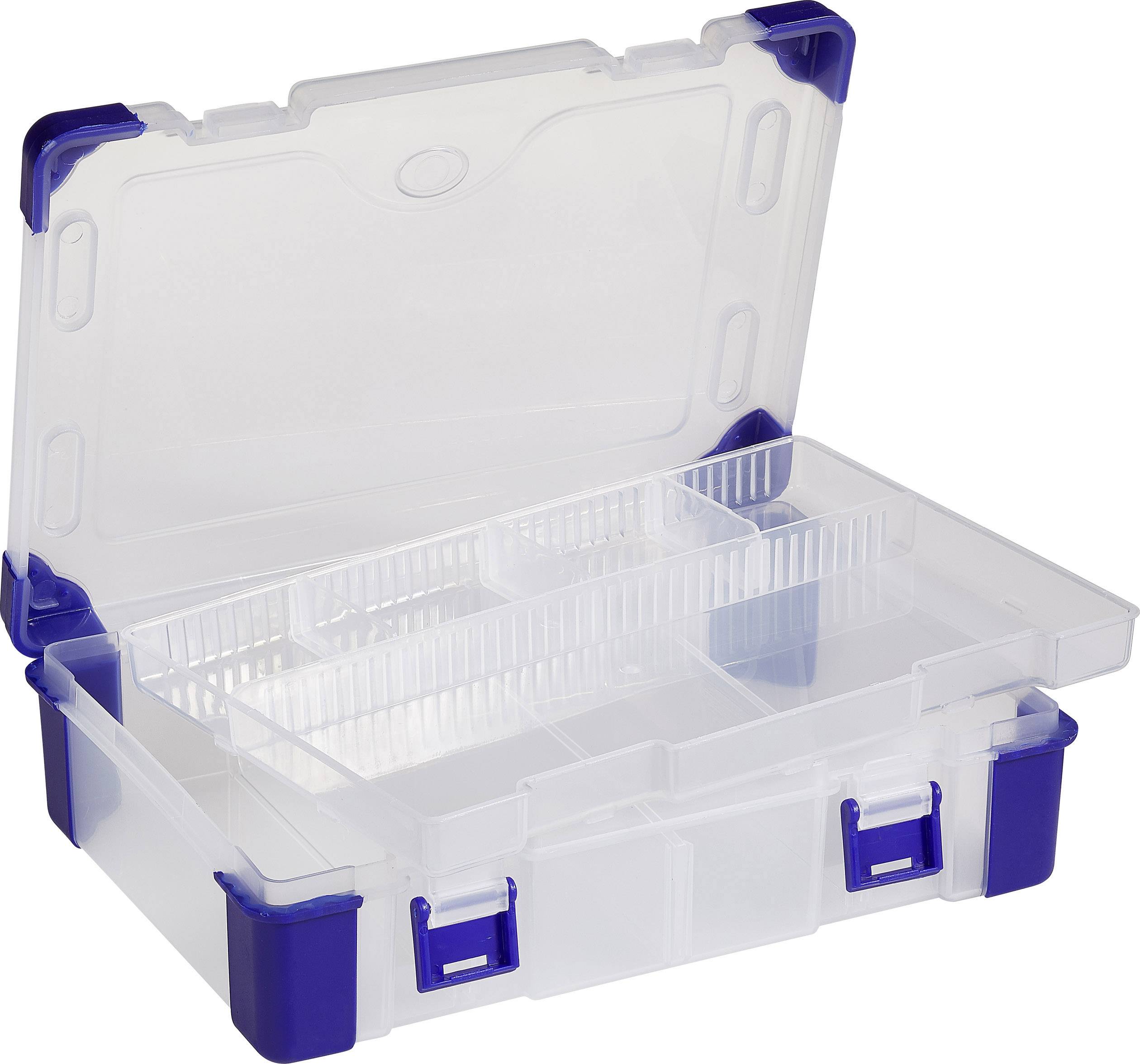 VISO Assortment box (L x W x H) 230 x 160 x 60 mm No. of compartments: 9 variable compartments Content 1 pc(s)