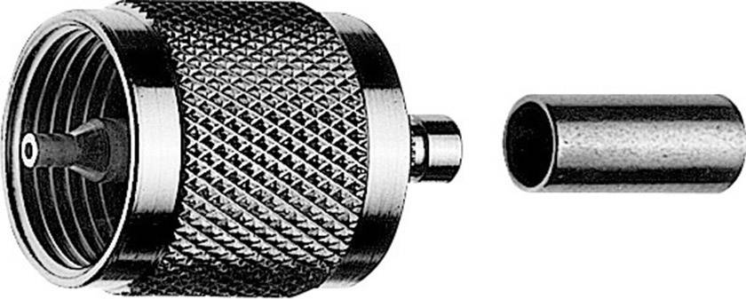 Telegärtner 100024325 100024325 UHF connector Plug, straight 50 Ω 1 pc(s)