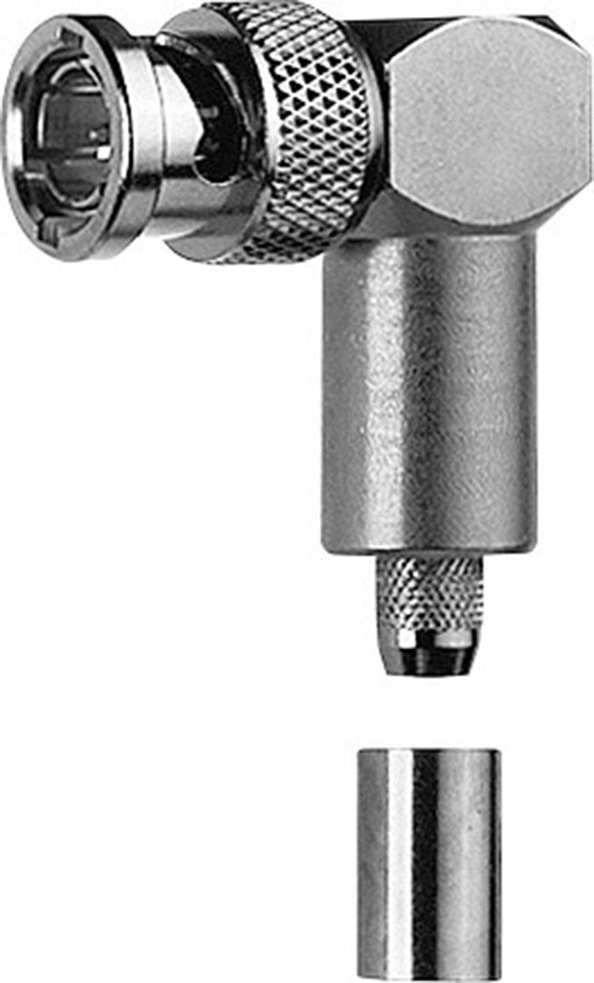 Telegärtner 100023506 100023506 BNC connector Plug, right angle 75 Ω 1 pc(s)