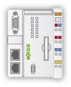 WAGO PFC200 2ETH RS PLC controller 750-8202 1 pc(s)