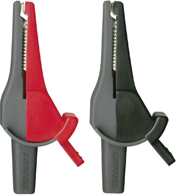 Beha Amprobe 370012 Safety terminal set 4 mm socket CAT III 1000 V, CAT IV 600 V Red, Black