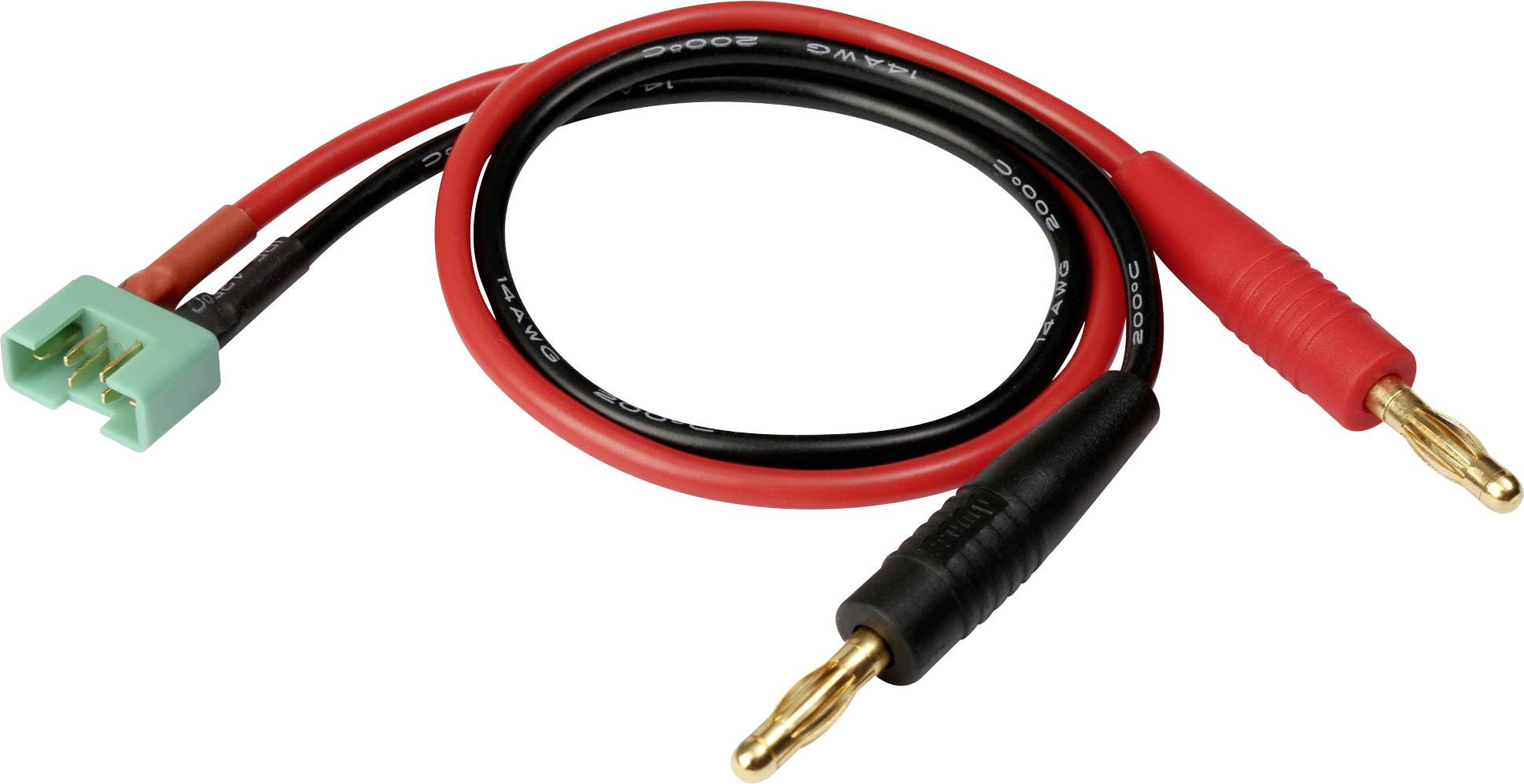 Reely Charging cable [2x Jack plug - 1x MPX plug] 30.00 cm 2.5 mm² 1373182