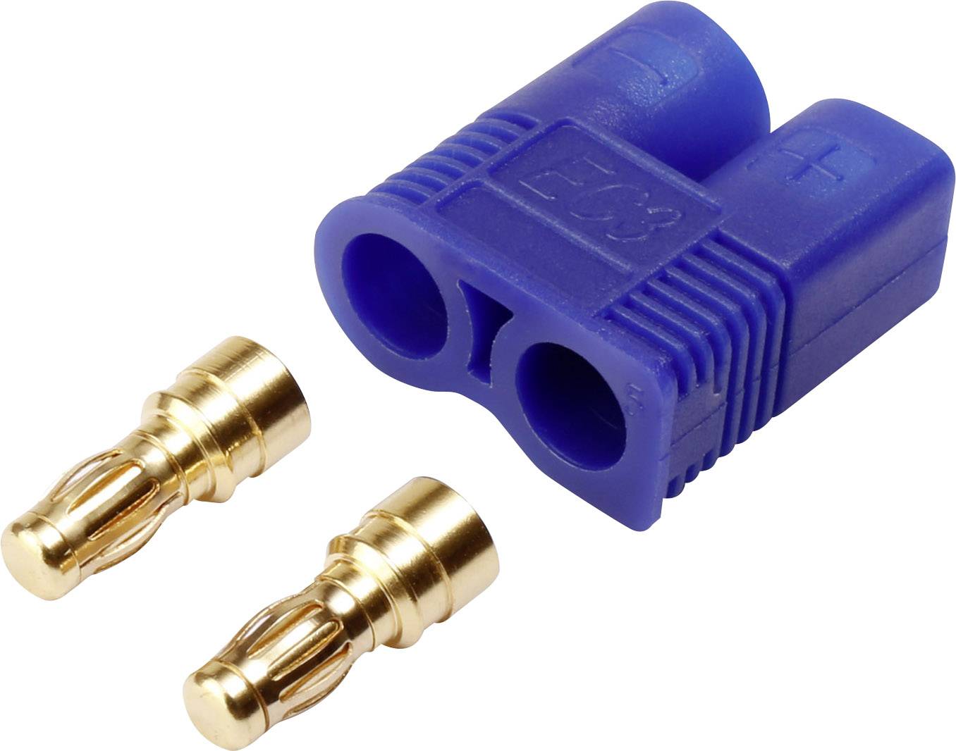 Reely 1373223 Battery plug EC3 Gold-plated 1 pc(s)