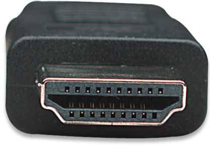 Manhattan HDMI Cable HDMI-A plug, HDMI-A plug 1.00 m Black 308816 HDMI cable