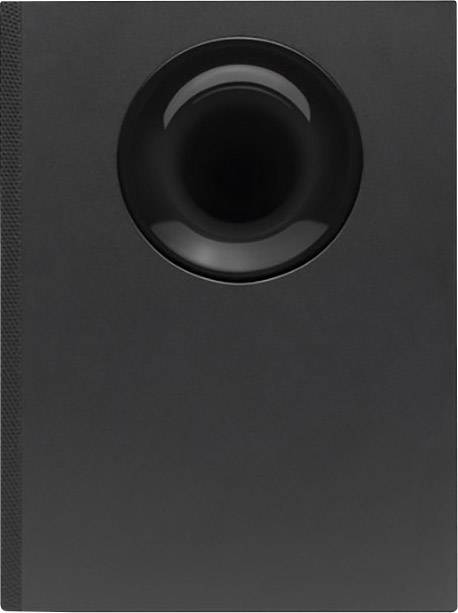 Black notebook with a large, round lens in the centre of the cover.
