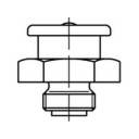Toolcraft Grease Nipple DIN 3404 Zn-Plated Steel 17 mm M6 (100 pcs) 17 mm Electrogalvanised steel Goodness 5.8 M6 100 pc(s)