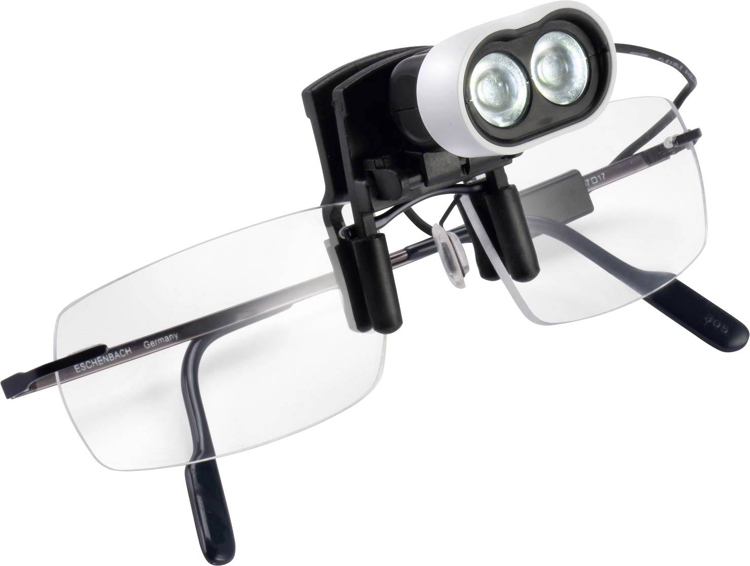 Eschenbach 160422 LED headlamp incl. clip