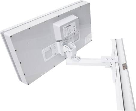Telestar Digiflat 2 SAT antenna Light grey