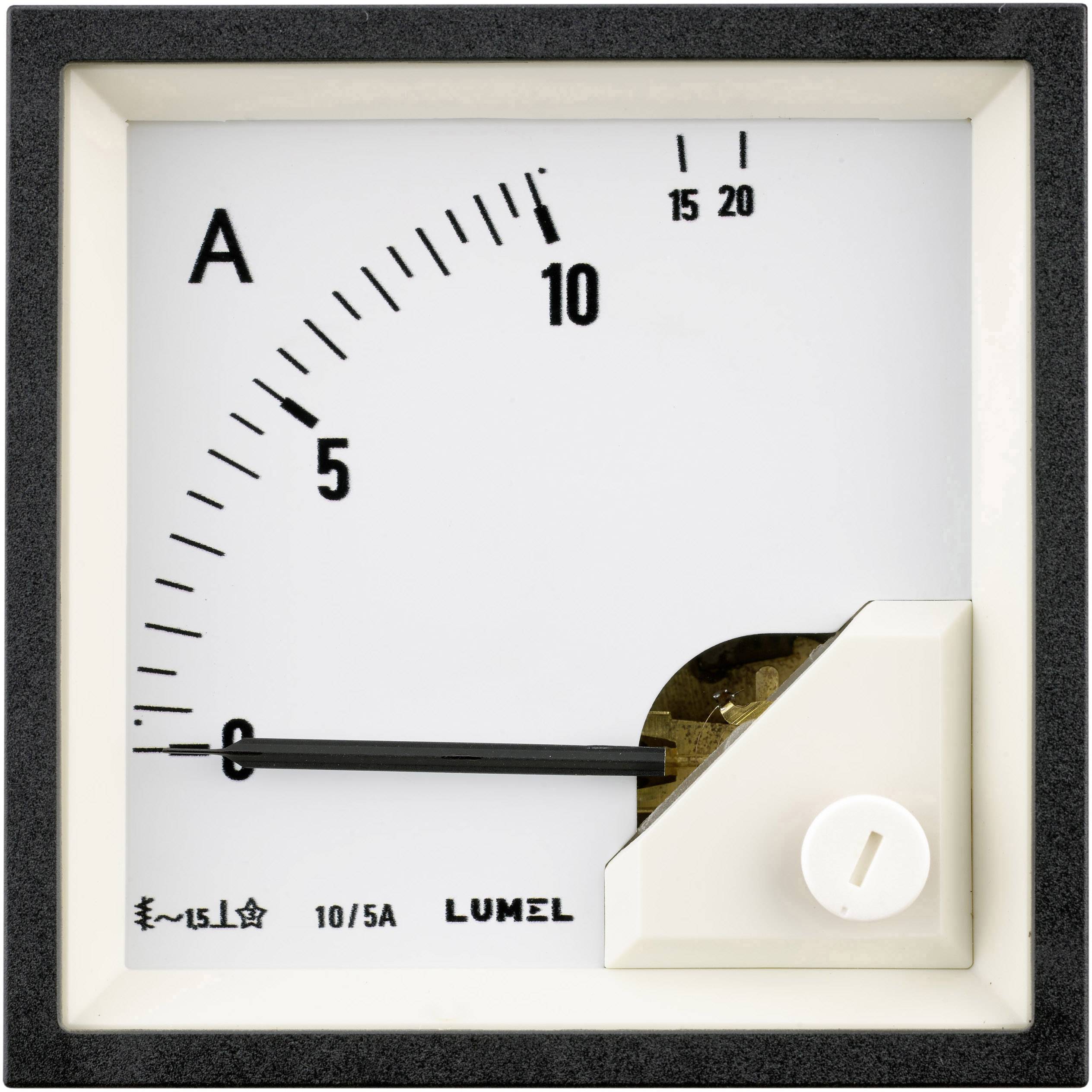 Lumel EA17 250V EA17 250V Panel-mounted measuring device 72 x 72 mm 250 V AC Moving iron