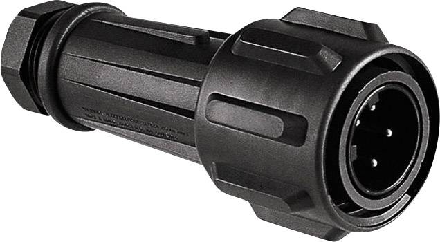 Bulgin EXP-0911/04/S Bullet connector Connector, straight Total number of pins: 4 Series (round connectors): EXP 1 pc(s)