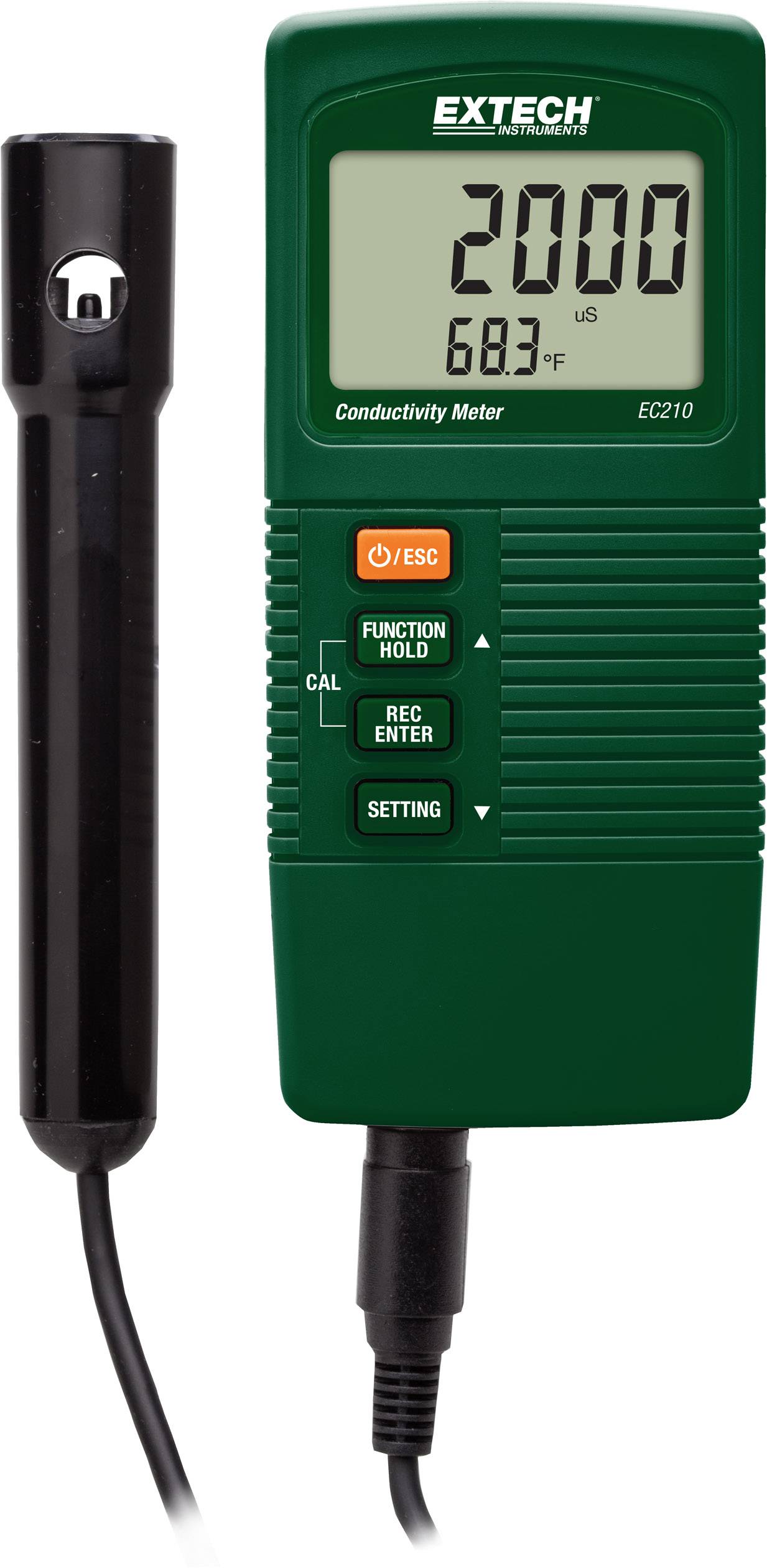 Extech EC210 Conductivity tester Conductivity, TDS