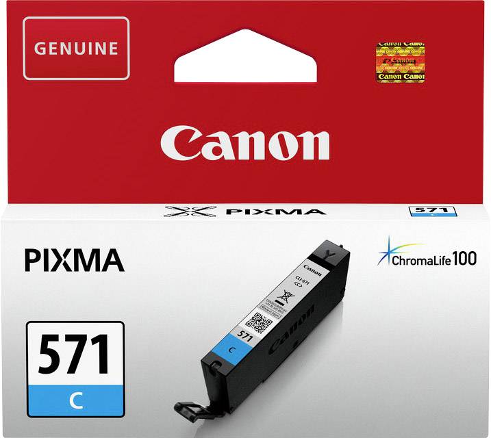 Canon Ink CLI-571C Original Cyan 0386C001