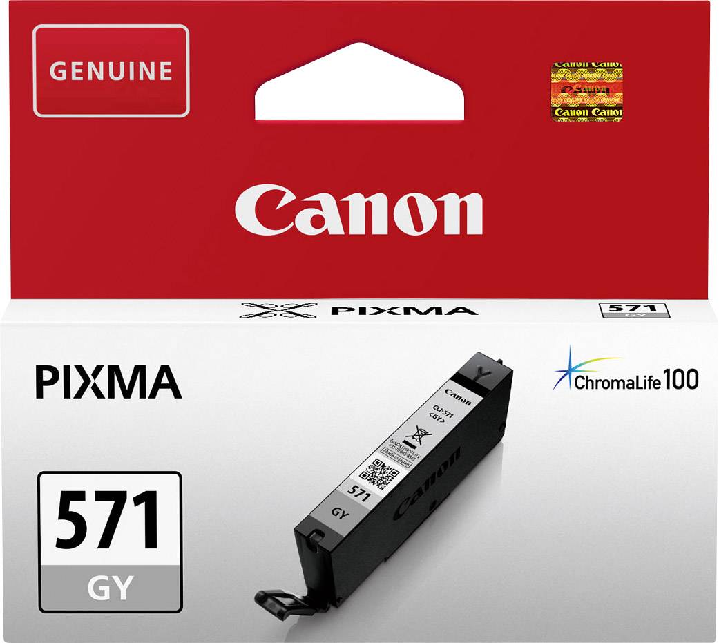 Canon Ink CLI-571GY Original Grey 0389C001