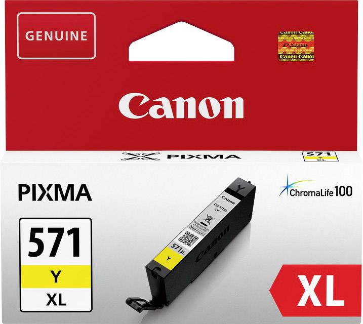Canon Ink CLI-571Y XL Original Yellow 0334C001
