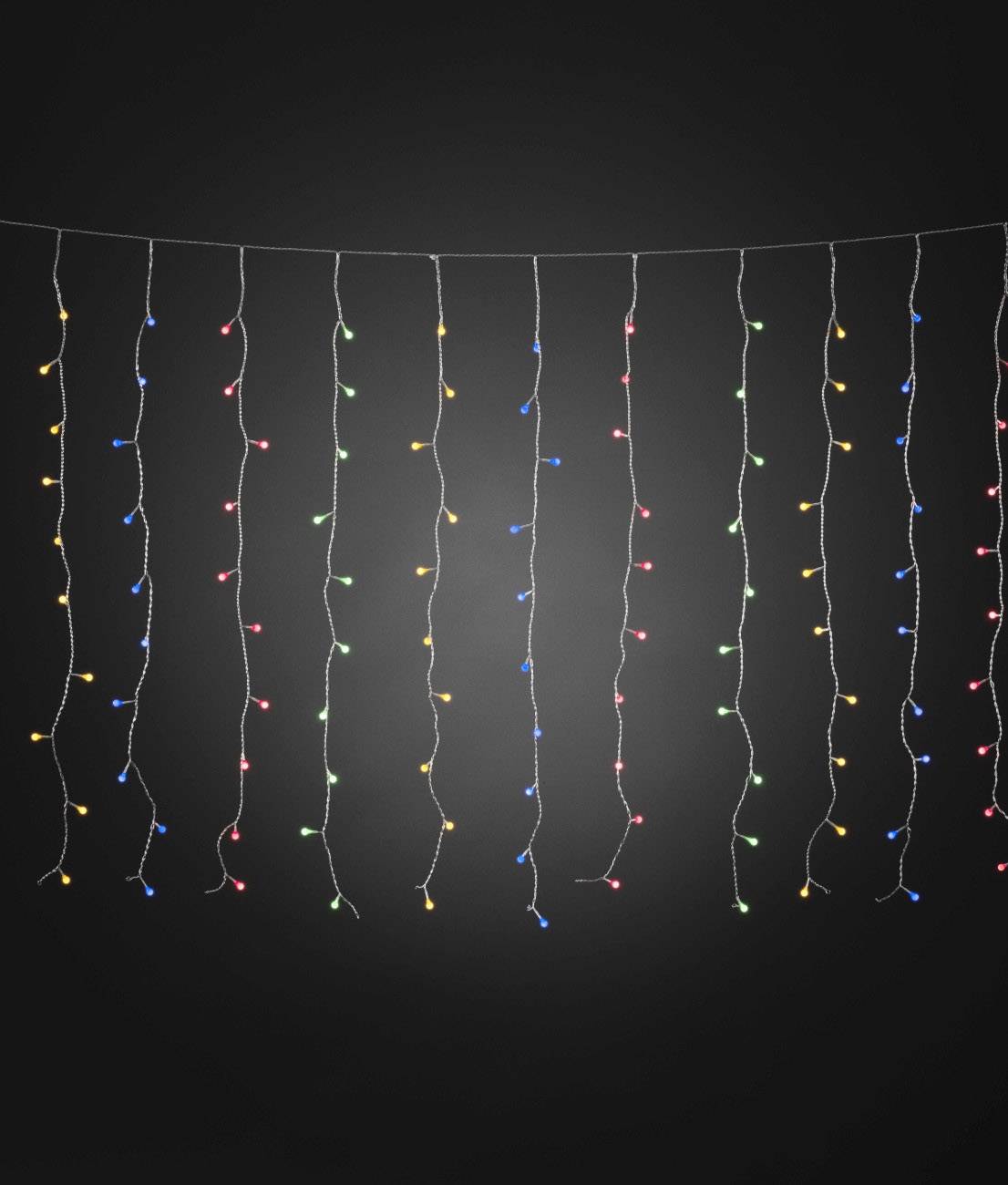 Konstsmide Curtain light Outside 24 V 400 LED (monochrome) Multi-colour (L x W x H) 15.07 m x 507 cm x 100 cm