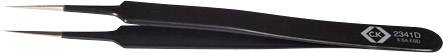 C.K T2341D ESD Tweezers 5 SA-ESD Pointed, super fine 110 mm