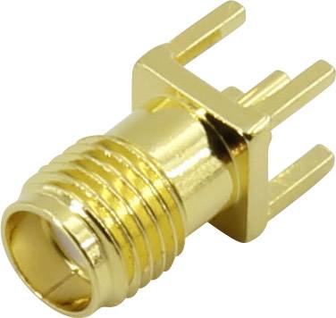TRU COMPONENTS SMA-KE1 SMA connector Socket, vertical vertical 50 Ω